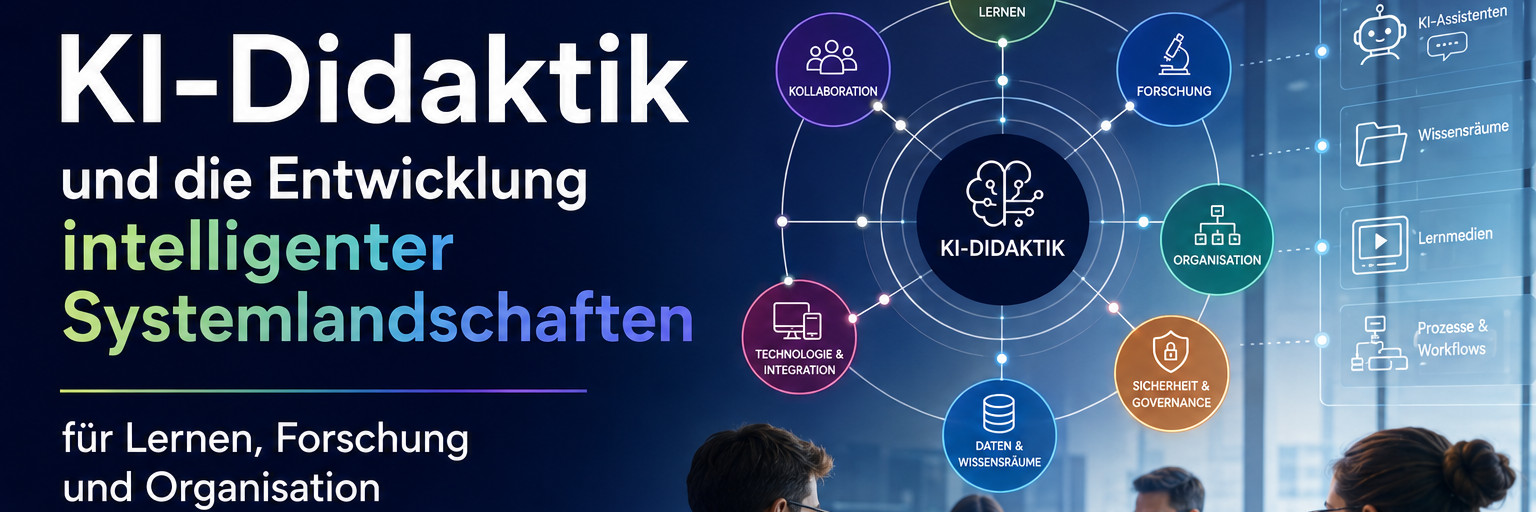 KI-Didaktik und die Entwicklung intelligenter Systemlandschaften für Lernen, Forschung und Organisation